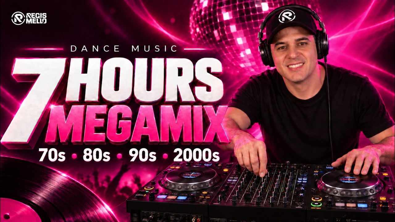 Cover ULTIMATE 80s, 90s & 2000s REMIXES 🔥 MEGA MIX 🎶 7 HOURS MARATHON NONSTOP!