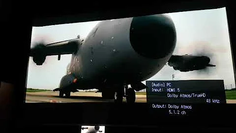 Onkyo txrz820 4k pass threw from PC problem