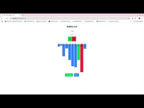 Bubble Sort Visualized: React.js Animation for Beginners!
