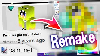 Remaking My Oldest Art on My Channel!