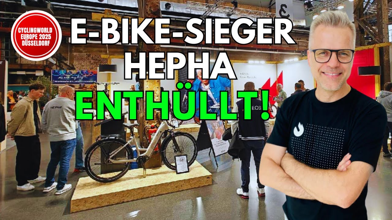Was macht HEPHA zum E-Bike-Sieger? – im Gespräch mit Alex Thusbass