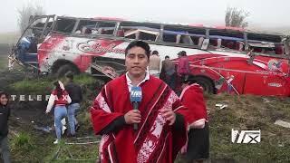 Accidente V1Ct1Más De Ambateñita En Guerrana- Simiátug ,