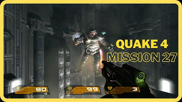 Quake 4 Mission 27 Data Processing Terminal Part 2 Walkthrough Video