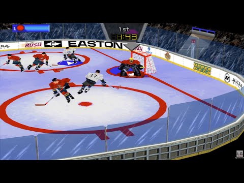 Wayne Gretzky's 3D Hockey 98 - PS1 Gameplay (4K60fps)