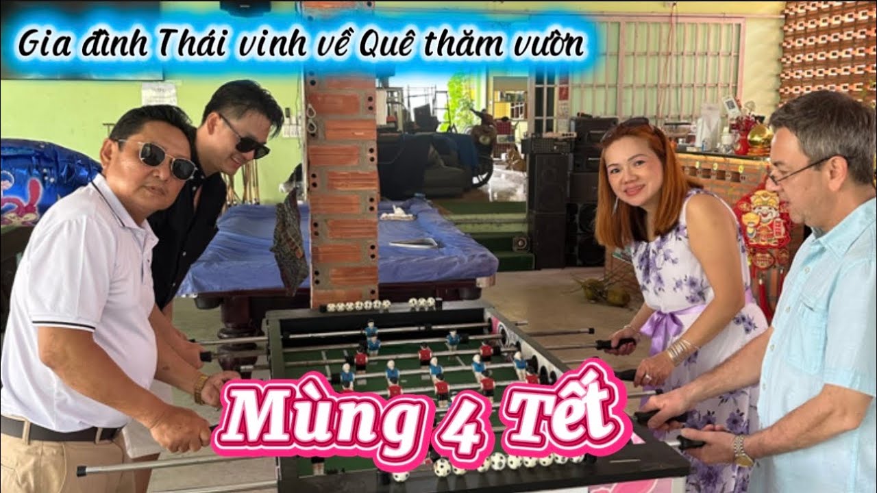 547💥 Mùng 4 Tết 🧧 Gia đình Thái vinh về quê thăm nhà vườn (phần 1) 