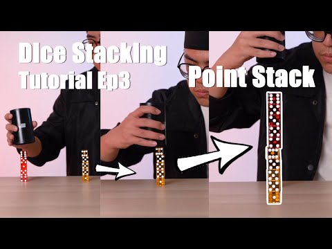 DiceDemonMY | Dice Stacking Tutorial : Ep 3 - Point Stack | Skill Hobby