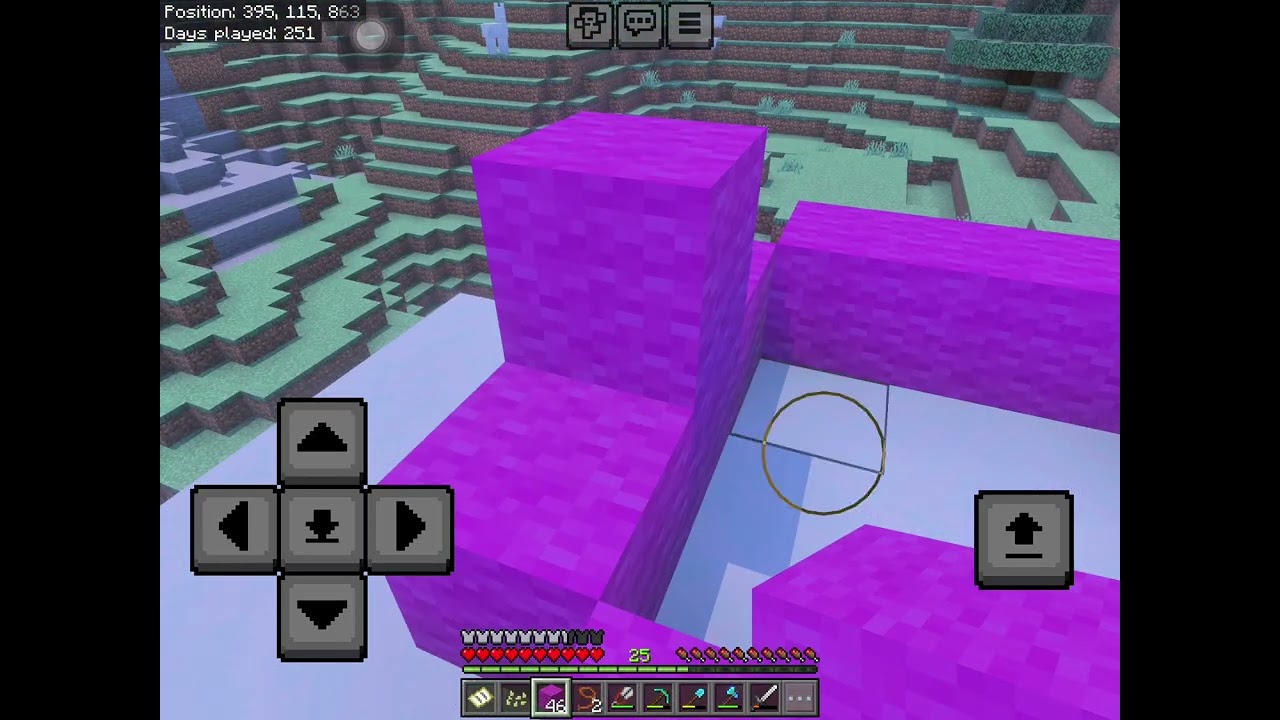 Starting a giant candy for my aghast in Minecraft!