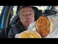 Maccies Frank's Red Hot Sauce double Sausage and egg McMuffin Review UK foodie McDonald's 