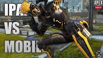 Apex Legends Mobile (Mobile Vs Ipad) | Fpp Comparison Video
