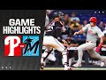 Phillies vs marlins game highlights 51024  mlb highlights