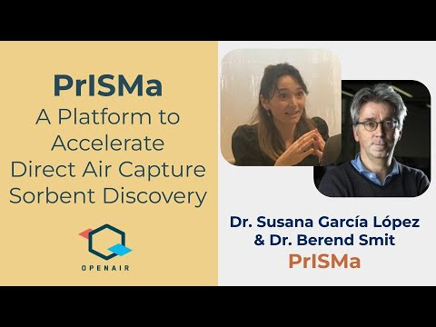 CDR Horizons Ep. 6: PrISMa - A Platform to Accelerate DAC Sorbent Discovery.