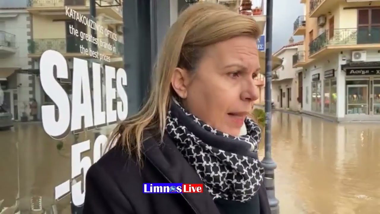 Λήμνος: Δήμαρχος Λήμνου για τις πλημμύρες στη Μύρινα