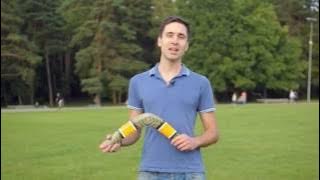Wooden boomerang returns | How to Throw and Catch a Boomerang? | Boomerangs for Sale