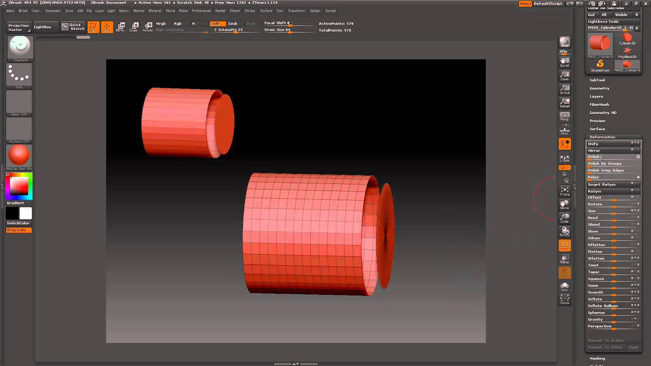 how to fill holes in zbrush