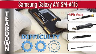 Samsung Galaxy A41 SM-A415 📱 Teardown Take apart Tutorial