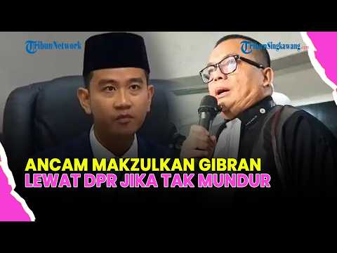 🔴DENNY INDRAYANA ANCAM MAKZULKAN GIBRAN LEWAT DPR JIKA TAK MUNDUR DARI WAPRES USAI GUGATAN DITOLAK