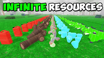 Starting Over with INFINITE RESOURCES in 99 Nights in the Forest!