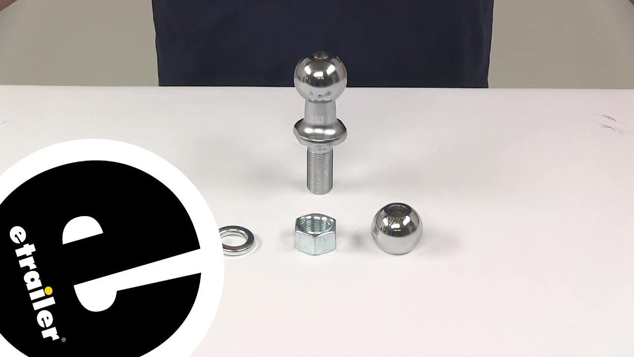 What to Know About the Tow Ready Interchangeable Hitch Ball Set with 1-7/8" and 2" Hitch Balls