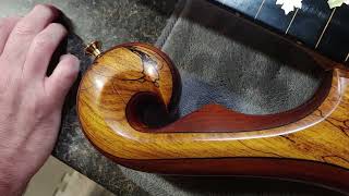 Drake Custom 6-String Fretless Bass Guitar SHOW & TELL
