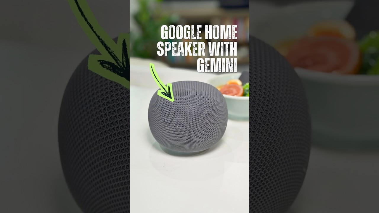Google Home Speaker Gemini mo hop 2026