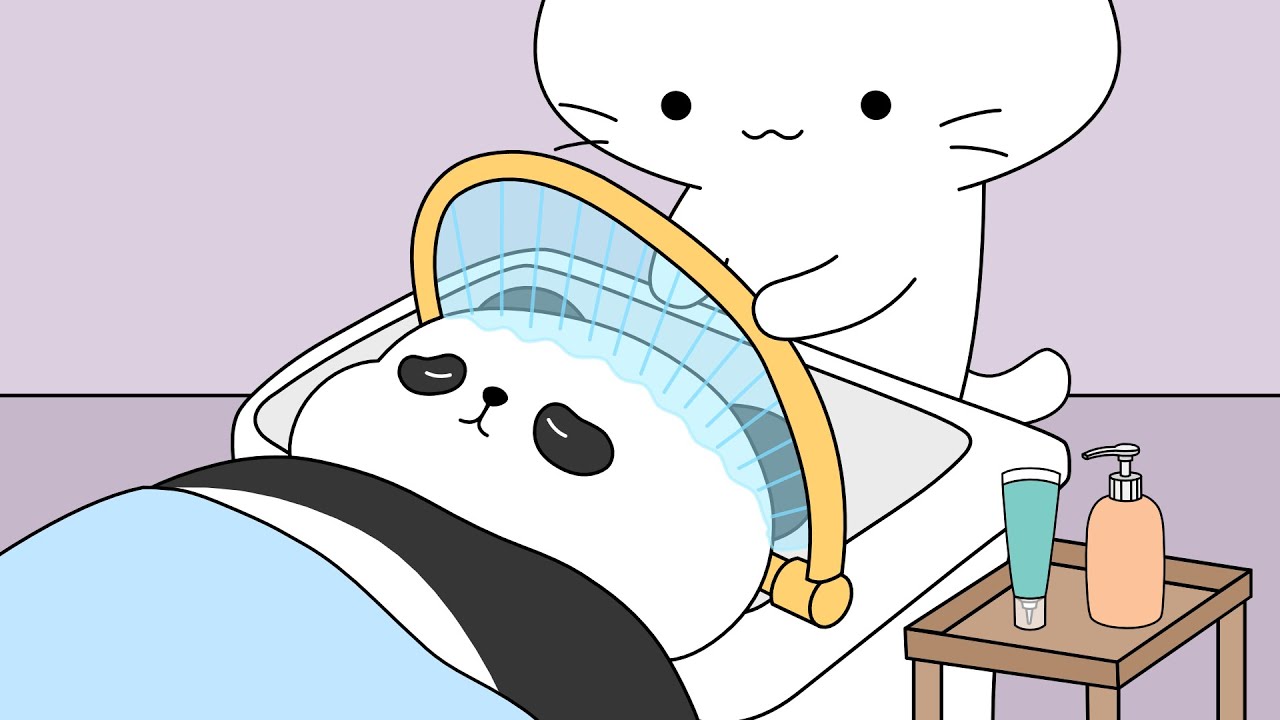 scalp and hair spa (ASMR animation)