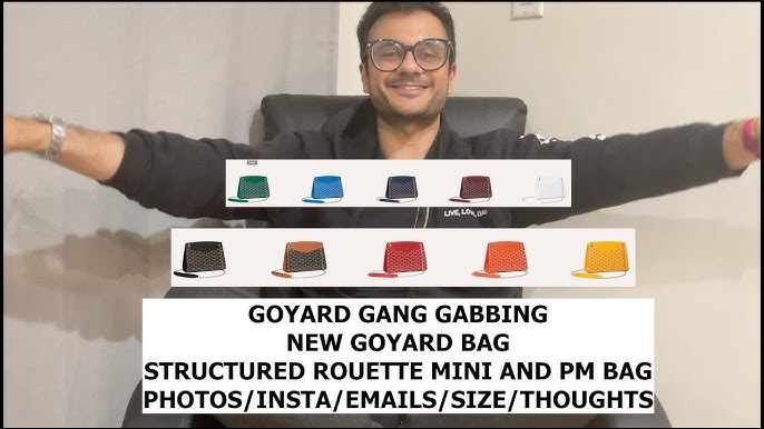 Anatomy of Goyard Rouette Structure Bag