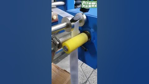 Yfz-Mcl ultrasonic label cut and center fold machine