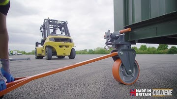 ISO Shipping Container Castors - 12 Ton Set