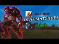 OLAF MATCHUP TIER LIST (With Timestamps)