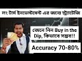দীর্ঘ মেয়াদী বিনিয়োগ এর জন্যে এমন একটি স্ট্র্যাটেজি যার accuracy ৭০-৮০%!!