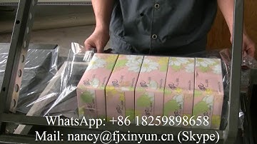 Semi automatic Facial Tissue Seal Heat Shrink Packing Machine