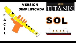 #29 canción fácil para flauta dulce+pista+guía. Animación. Tutorial. chords