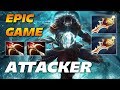 Attacker Kunkka | EPIC MEGACREEPS GAME | Dota 2 Pro Gameplay