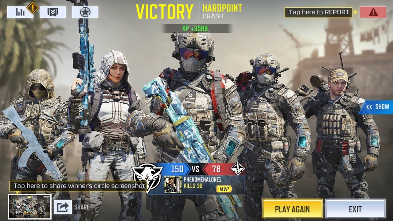 Call of Duty mobile | 30 kills | Hardpoint match - YouTube