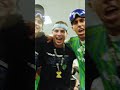 Champagne showers! 🍾 #football #soccer #sports #celebration #seattle #seattlesounders #mls