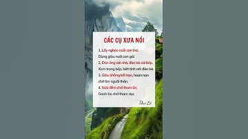 Các cụ xưa nói #doisong #songkhoe #baihoccuocsong #xuhuong #reels