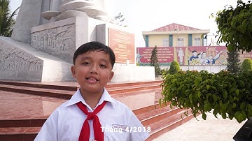 MV HÁT QUỐC CA TẠI ĐỊA CHỈ ĐỎ - TH TRẦN QUỐC TUẤN (BẾN CÁT - BÌNH DƯƠNG)