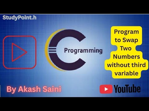 Swapping of two numbers without using third variable🎯🎯|| C tutorial: swap two numbers ⚡🎯