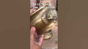 Bát nhang bằng đồng #độclạcầnthơ #phongthuy #doco