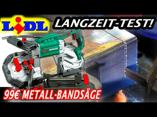 Parkside PMB 1100 B2, Metallbandsäge wird optimiert - YouTube