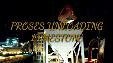 UNLOADING LIMESTONE PART 2 "Operator crane kerja keras"