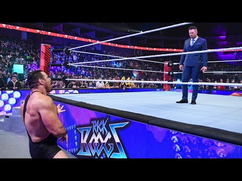 Rick Boogs returns from injury: WWE Raw, Jan. 30, 2023 - YouTube