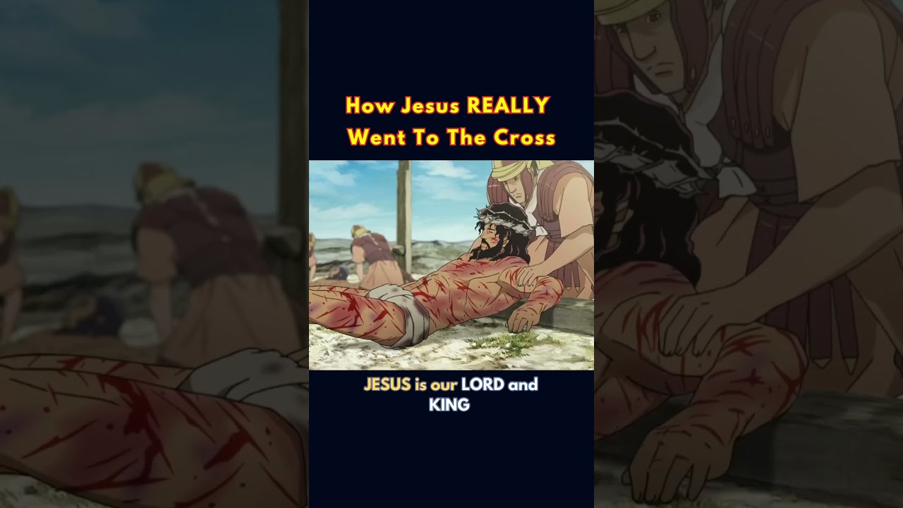 How Jesus REALLY Went To The Cross Shorts Youtube Newtestament Bible Fyp 