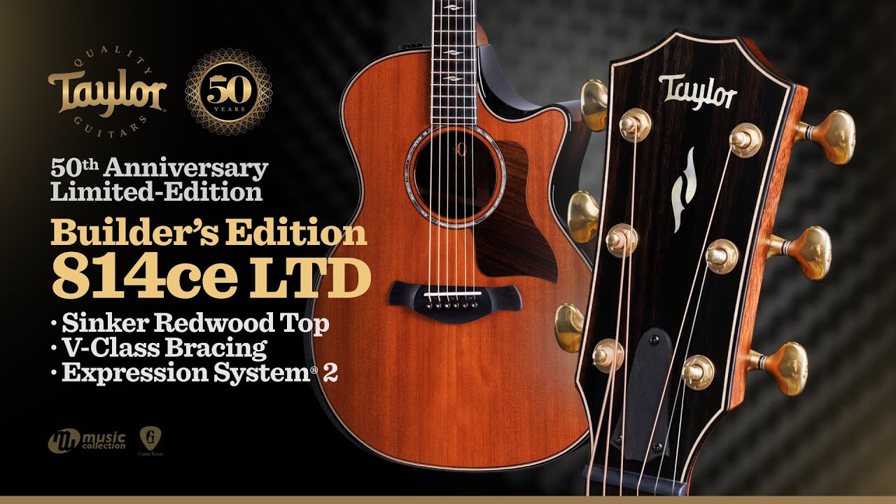 รีวิว | 50th Anniversary | Taylor 814ce 𝐵𝑢𝑖𝑙𝑑𝑒𝑟'𝑠 𝐸𝑑𝑖𝑡𝑖𝑜𝑛 (𝐋𝐓𝐃) 