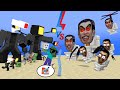 Monster School : BOSS SKIBIDI TOILET vs TITAN CAMERAMAN &amp; TV MAN - Minecraft Animation