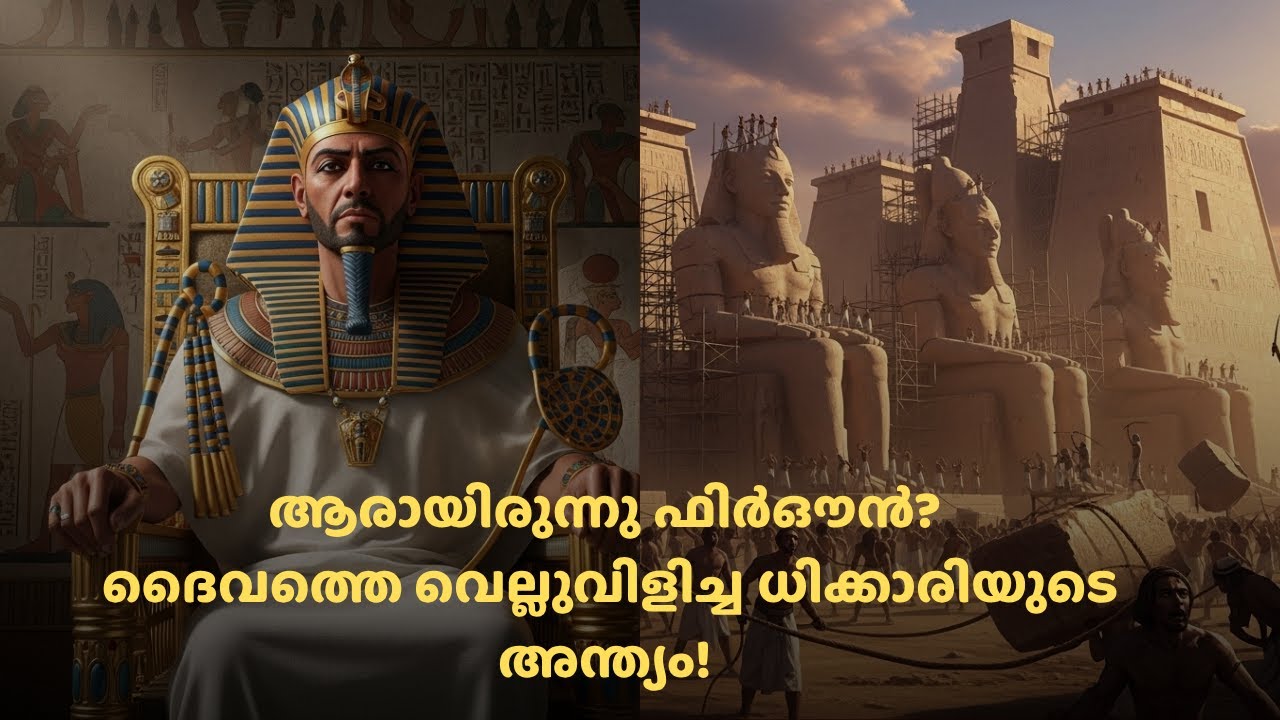 "ഞാനാണ് ദൈവം" എന്ന് പറഞ്ഞ ഫിർഔൻ! അവസാനം സംഭവിച്ചത്.