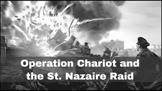 The raid was launched to disable only dry dock on atlantic seaboard
that big enough accommodate terrifying german battleship tirpitz.
this...