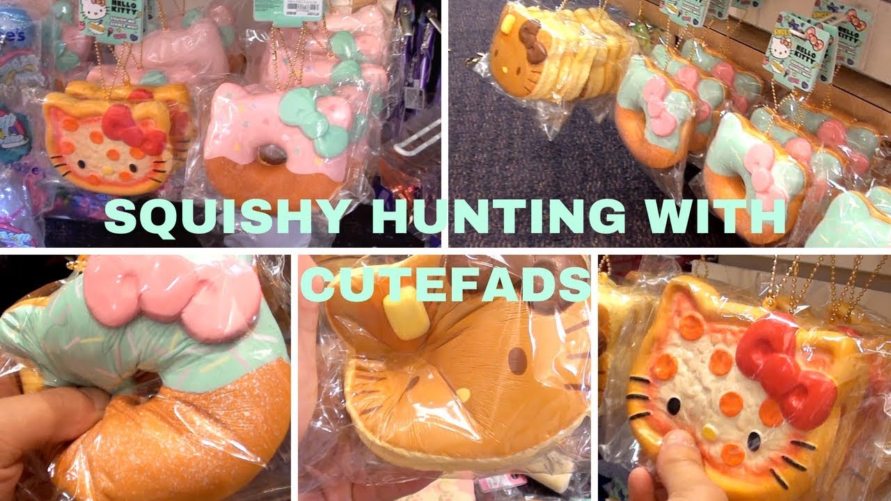 SQUISHY HUNTING WITH CUTEFADS!!!!!