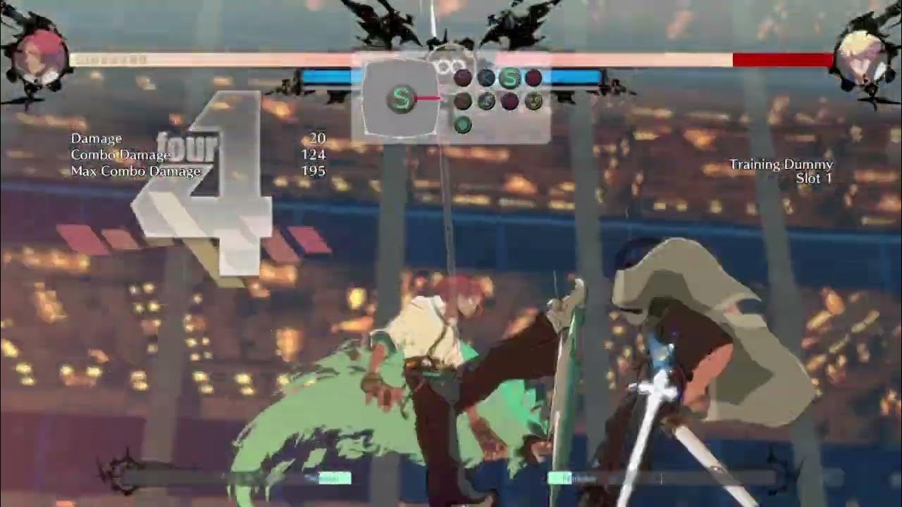 GGST Giovanna Basic 5D Combo - YouTube