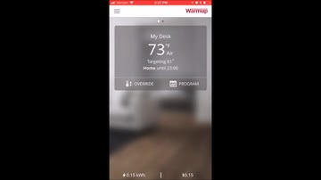 4iE® Smart WiFi thermostat app - Setting Up a Program
